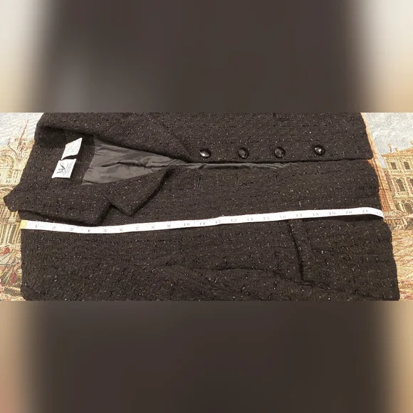 Chic Black Women's Skirt Set - Picture 8 of 12